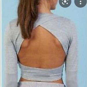 Gymshark Nikki Blackketter crop top